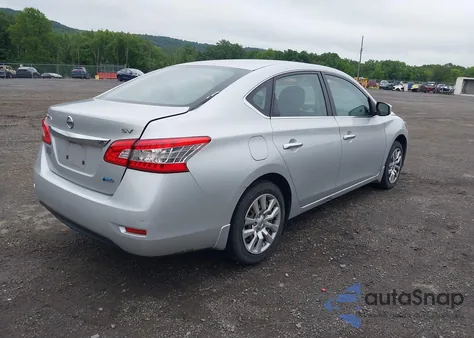 2014 Nissan Sentra Sv from USA, damaged, VIN 3N1AB7AP6EL682253
